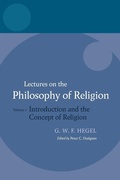 Cover: Hegel: Lectures on the Philosophy of Religion - Oxford University Press