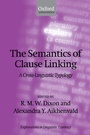 Cover: The Semantics of Clause Linking - OUP eBook