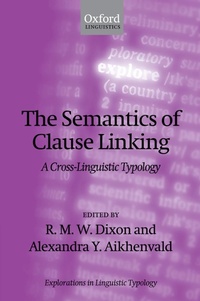Enlarge image Cover: The Semantics of Clause Linking - OUP eBook