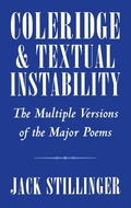 Cover: Coleridge and Textual Instability - OUP eBook