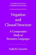 Cover: Negation and Clausal Structure - OUP eBook