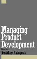 Cover: Managing Product Development - OUP eBook