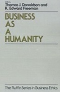 Cover: Business As a Humanity - OUP eBook