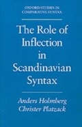 Cover: The Role of Inflection in Scandinavian Syntax - OUP eBook