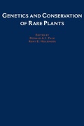 Cover: Genetics and Conservation of Rare Plants - OUP eBook