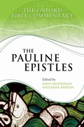 Cover: The Pauline Epistles - OUP eBook