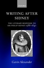 Cover: Writing after Sidney - OUP eBook
