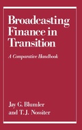 Cover: Broadcasting Finance in Transition - OUP eBook