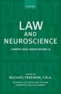 Abbildung von: Law and Neuroscience - OUP eBook