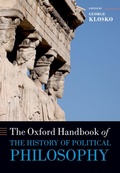 Cover: The Oxford Handbook of the History of Political Philosophy - OUP eBook