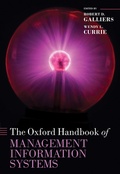 Cover: The Oxford Handbook of Management Information Systems - OUP eBook