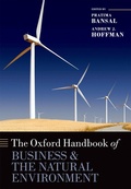 Cover: The Oxford Handbook of Business and the Natural Environment - OUP eBook