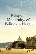 Cover: Religion, Modernity, and Politics in Hegel - OUP eBook