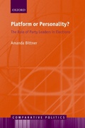 Cover: Platform or Personality? - OUP eBook