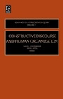 Cover: Constructive Discourse and Human Organization - JAI Press Inc.