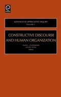 Cover: Constructive Discourse and Human Organization - JAI Press Inc.