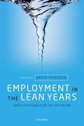 Cover: Employment in the Lean Years - OUP eBook