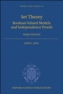 Cover: Set Theory: Boolean-Valued Models and Independence Proofs - Clarendon Press