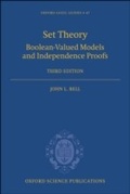 Cover: Set Theory: Boolean-Valued Models and Independence Proofs - Clarendon Press
