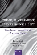 Cover: Crime, Punishment, and Responsibility - OUP eBook