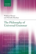 Cover: The Philosophy of Universal Grammar - OUP eBook