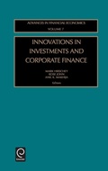 Cover: Innovations in Investments and Corporate Finance - JAI Press Inc.