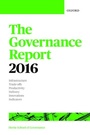 Cover: The Governance Report 2016 - Oxford University Press