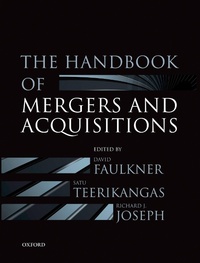 Enlarge image Cover: The Handbook of Mergers and Acquisitions - OUP eBook