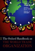 Cover: The Oxford Handbook on The World Trade Organization - OUP eBook