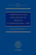Cover: Substance and Procedure in Private International Law - OUP Oxford