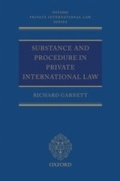 Cover: Substance and Procedure in Private International Law - OUP eBook
