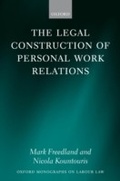 Cover: The Legal Construction of Personal Work Relations - OUP eBook