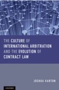 Bild: Culture of International Arbitration and The Evolution of Contract Law - OUP Oxford