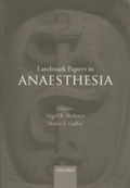 Cover: Landmark Papers in Anaesthesia - OUP Oxford