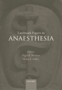 Enlarge image Cover: Landmark Papers in Anaesthesia - OUP Oxford