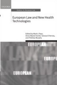 Abbildung von: European Law and New Health Technologies - OUP eBook