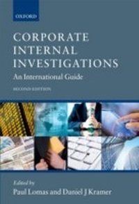 Abbildung von: Corporate Internal Investigations: An International Guide - OUP Oxford