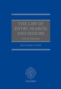 Cover: Law of Entry, Search, and Seizure - OUP Oxford
