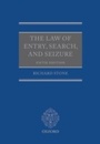 Cover: Law of Entry, Search, and Seizure - OUP Oxford