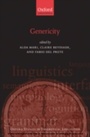 Cover: Genericity - OUP Oxford