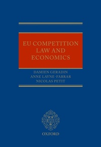 Abbildung von: EU Competition Law and Economics - OUP eBook