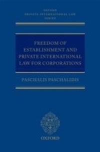 Abbildung von: Freedom of Establishment and Private International Law for Corporations - OUP Oxford