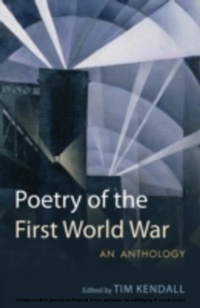 Abbildung von: Poetry of the First World War - OUP eBook