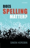 Cover: Does Spelling Matter? - OUP eBook