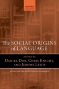 Cover: The Social Origins of Language - OUP eBook