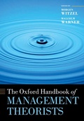 Cover: The Oxford Handbook of Management Theorists - OUP eBook