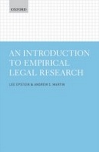 Enlarge image Cover: An Introduction to Empirical Legal Research - OUP eBook