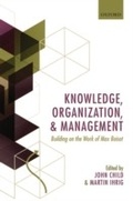 Cover: Knowledge, Organization, and Management - OUP eBook