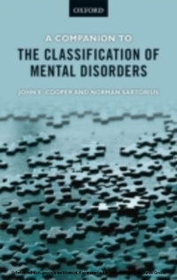Enlarge image Cover: A Companion to the Classification of Mental Disorders - OUP eBook