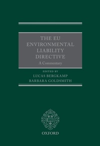 Enlarge image Cover: The EU Environmental Liability Directive - OUP eBook